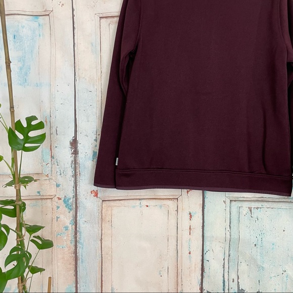 Eddie Bauer Full Zip Fleece Lined Sweater Large - Picture 5 of 6